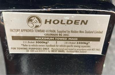 2019 Holden Colorado - Thumbnail