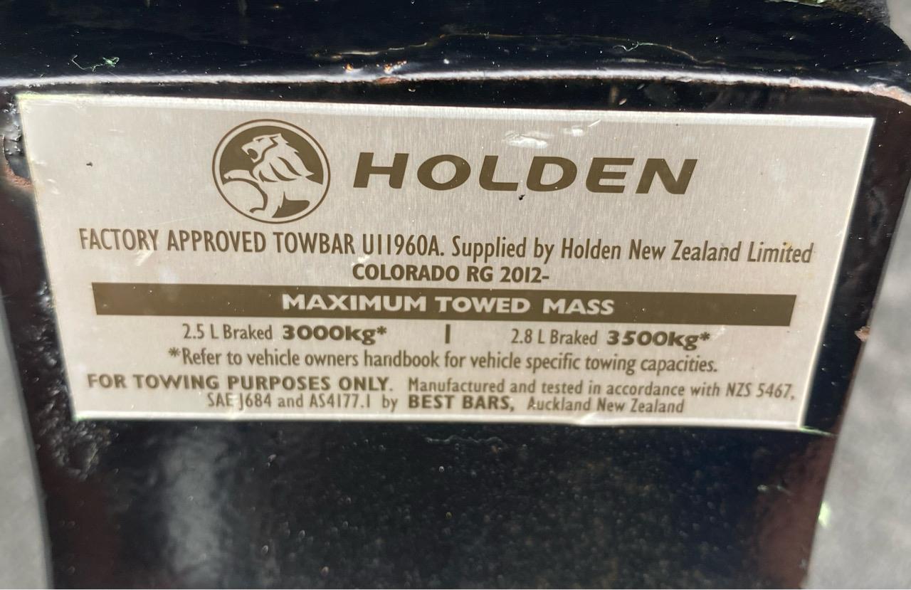 2019 Holden Colorado