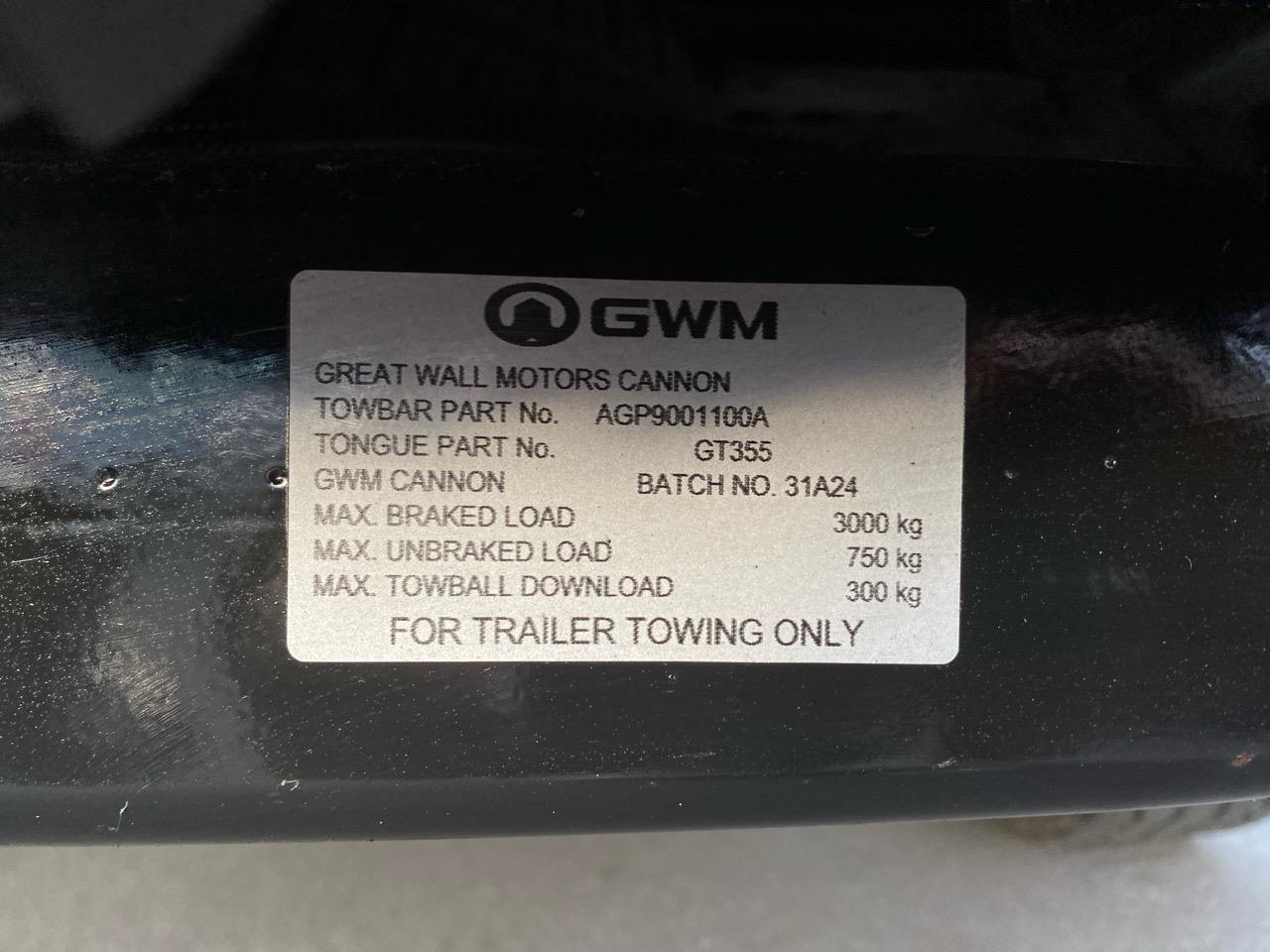 2024 GWM Cannon