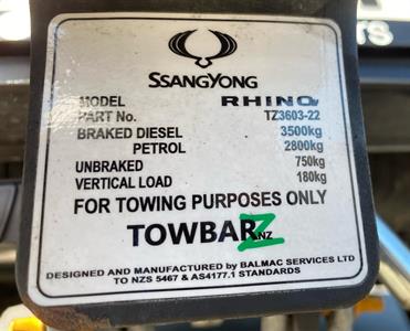 2019 Ssangyong Rhino - Thumbnail