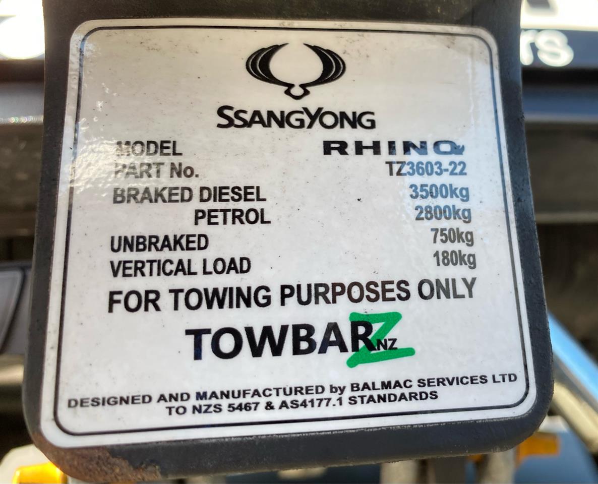 2019 Ssangyong Rhino