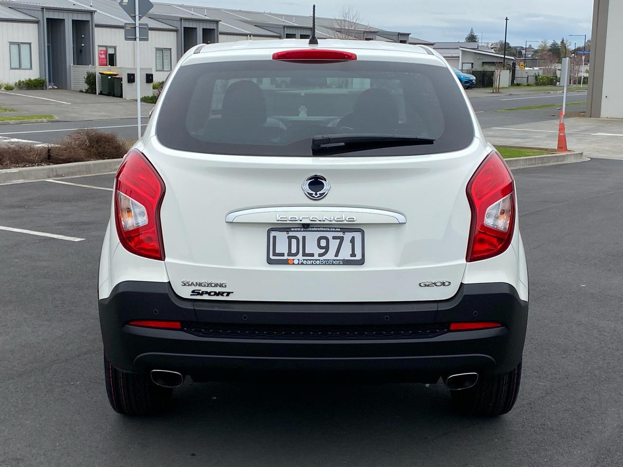2018 Ssangyong Korando