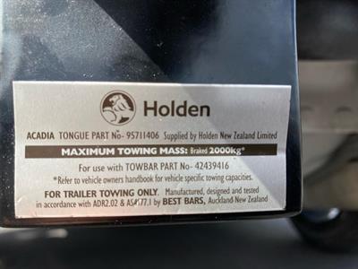 2020 Holden Acadia - Thumbnail
