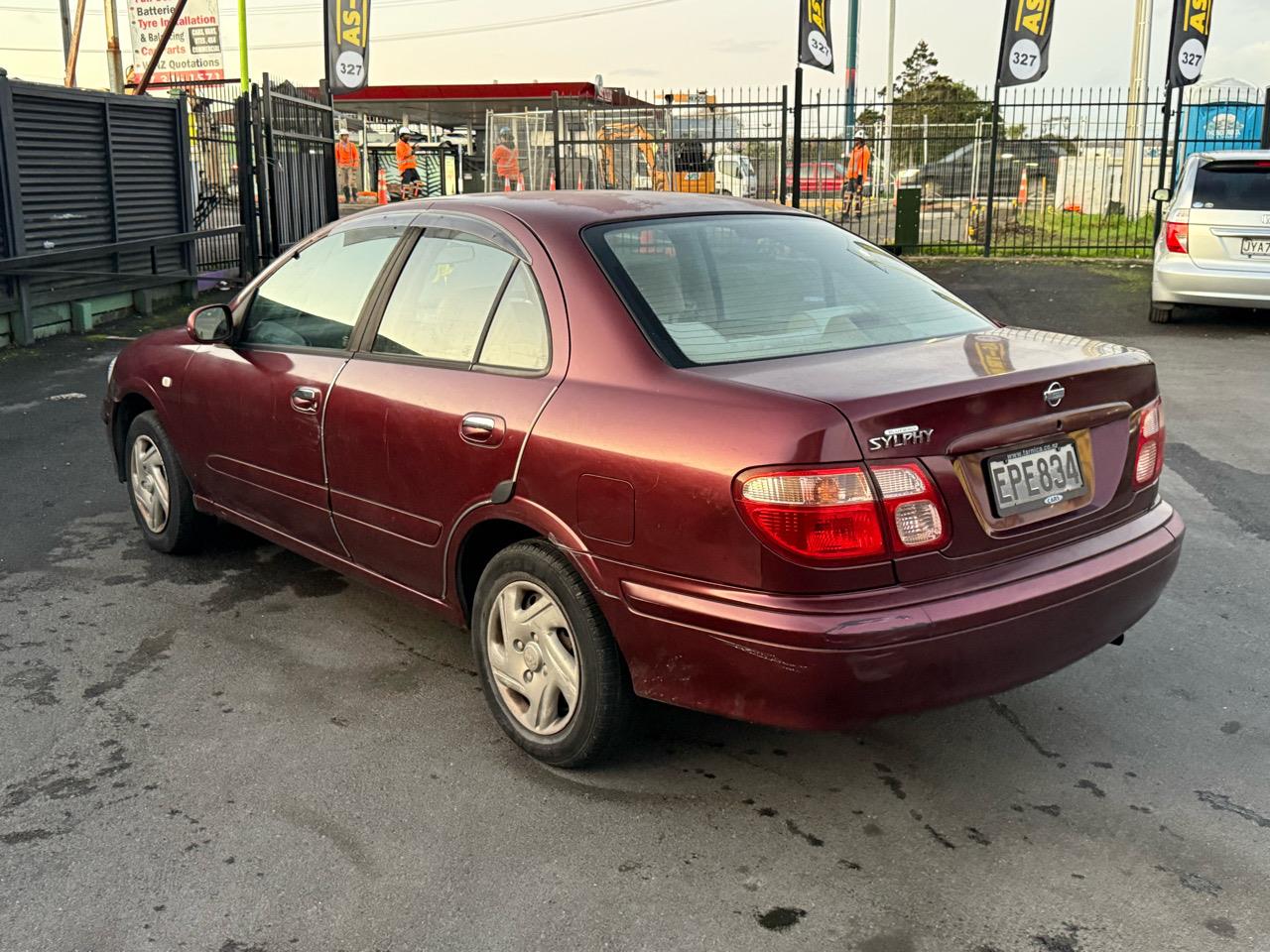 2001 Nissan Bluebird