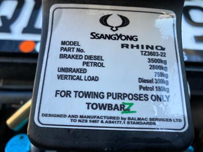 2023 Ssangyong Rhino - Thumbnail